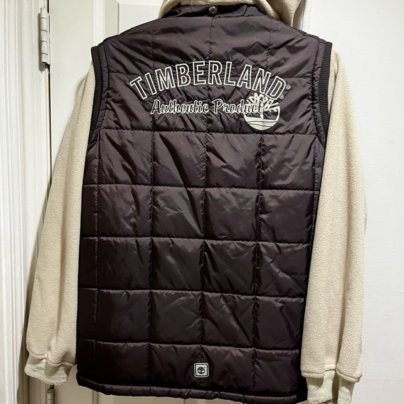 Timberland authentic products puffer coat with removable hoodie - Picture 16 of 16
